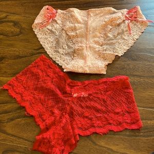 Set of two sexy panties- size M